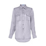 Iris Straight Cuff Sleeved Organza Shirt - MEAN BLVD