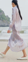 Iris Straight Cuff Sleeved Organza Shirt - MEAN BLVD