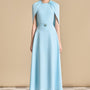 Irissy A-line Round Neck Polyester Ankle Length Dress - MEAN BLVD