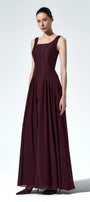 Isabeau Square Neck Maxi Dress - MEAN BLVD
