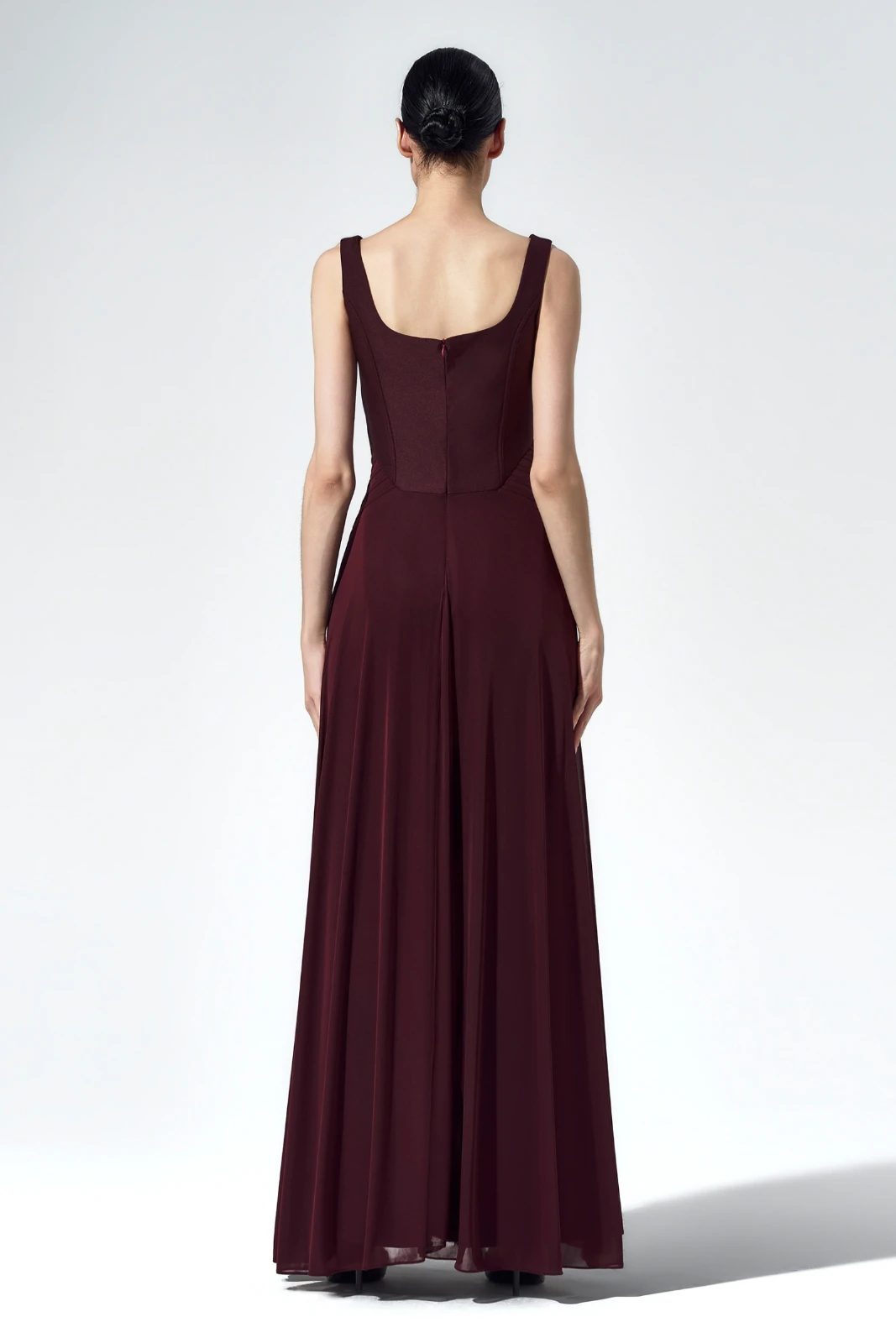 Isabeau Square Neck Maxi Dress - MEAN BLVD