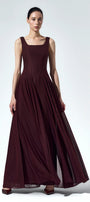 Isabeau Square Neck Maxi Dress - MEAN BLVD