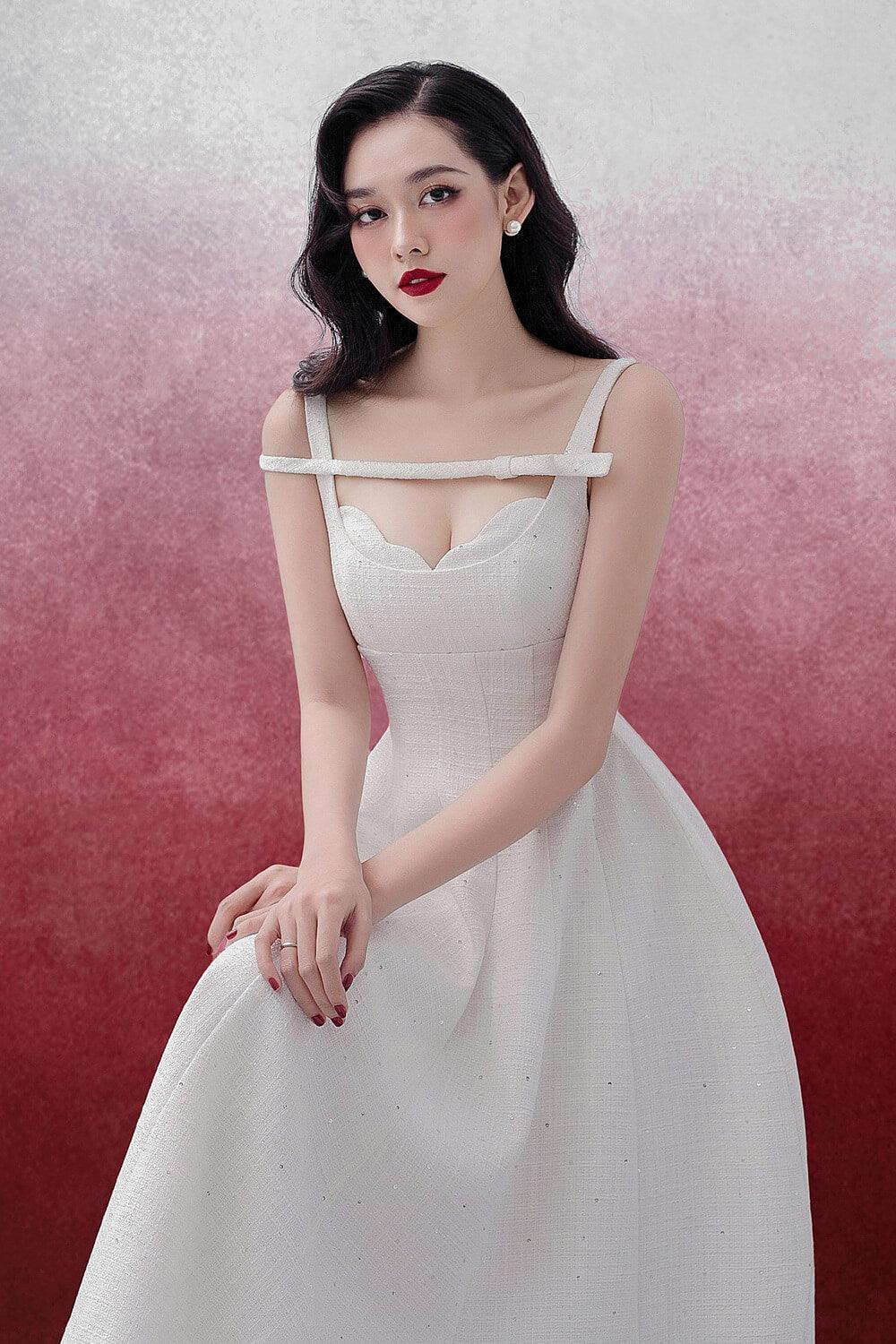 Isabel Fit and Flare Sleeveless Tweed Midi Dress - MEAN BLVD