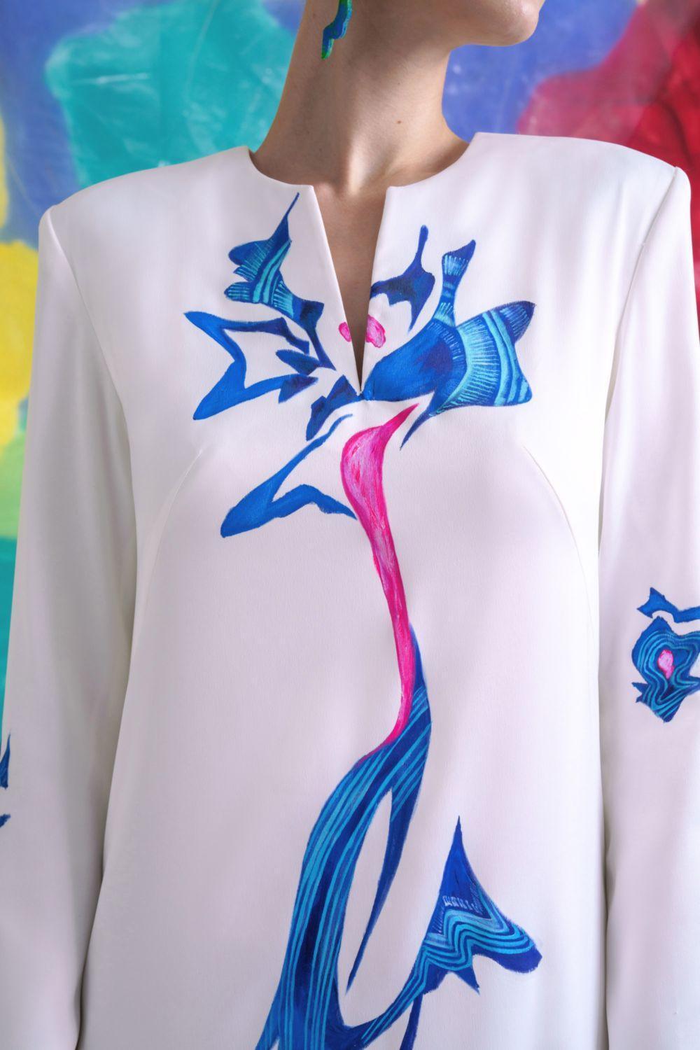 Isla Straight Long Sleeved Satin Floor Length Dress - MEAN BLVD