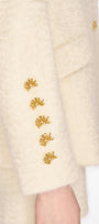 Ivory Mohair Jacket - MEAN BLVD