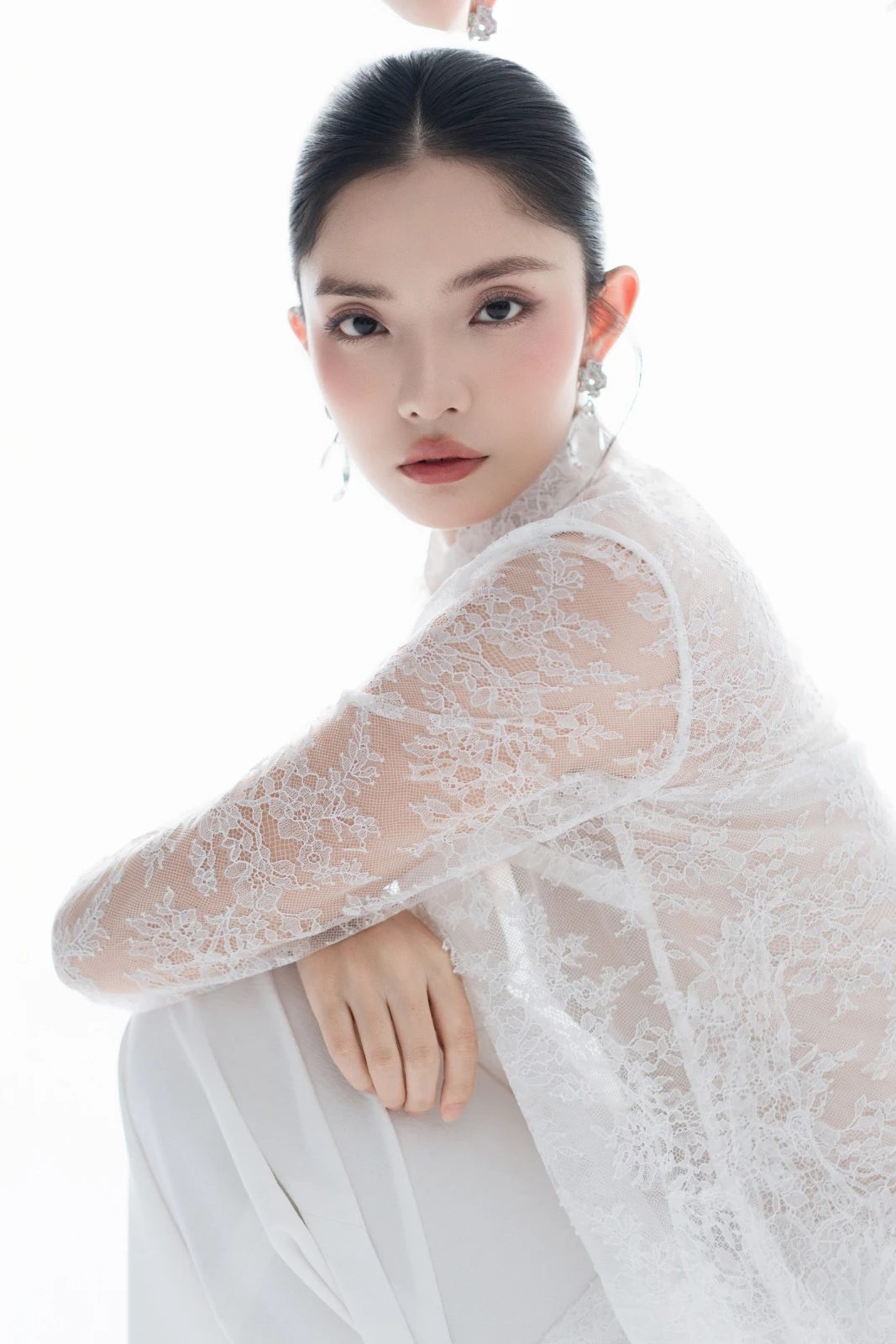 Ivy Mandarin Collar Top - MEAN BLVD