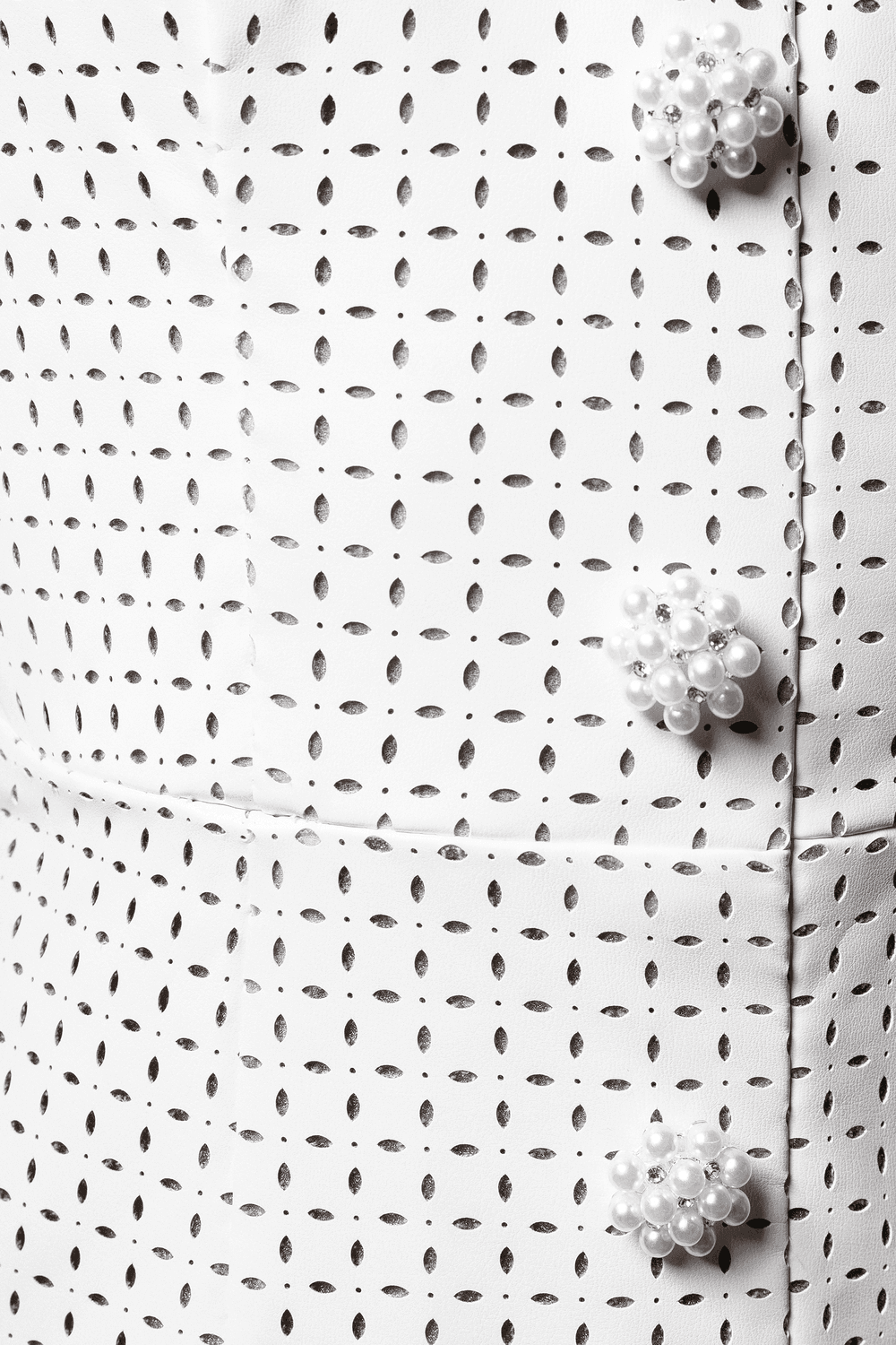 Jade Strapless Front Slit Leather Midi Dress - MEAN BLVD