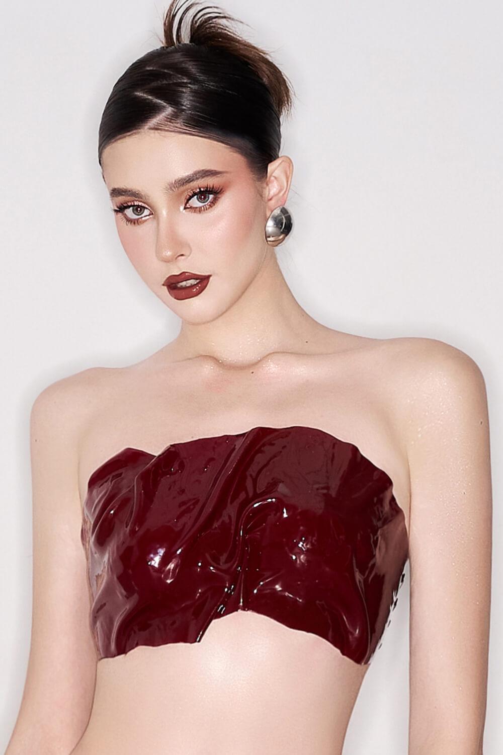 Jagger Cropped Sleeveless Crepe Top - MEAN BLVD