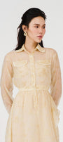 Jaliyah A-line Ruffle Layer Organza Mini Dress - MEAN BLVD