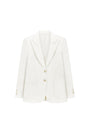 Jasmine Straight Patch Pocket Poly Wool Blazer - MEAN BLVD