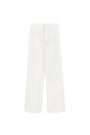 Jasmine Straight Ribbed Poly Wool Floor Length Pants - MEAN BLVD