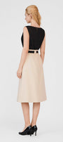 Jenna Straight Scoop Neck Organza Top - MEAN BLVD