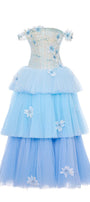 Josephine Tiered Tulle Midi Dress - MEAN BLVD