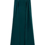 Josephine Sheath Cape Shoulder Crepe Floor Length Dress - MEAN BLVD