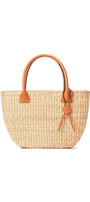 Julia Zipper Water Hyacinth Fiber Bag - MEAN BLVD