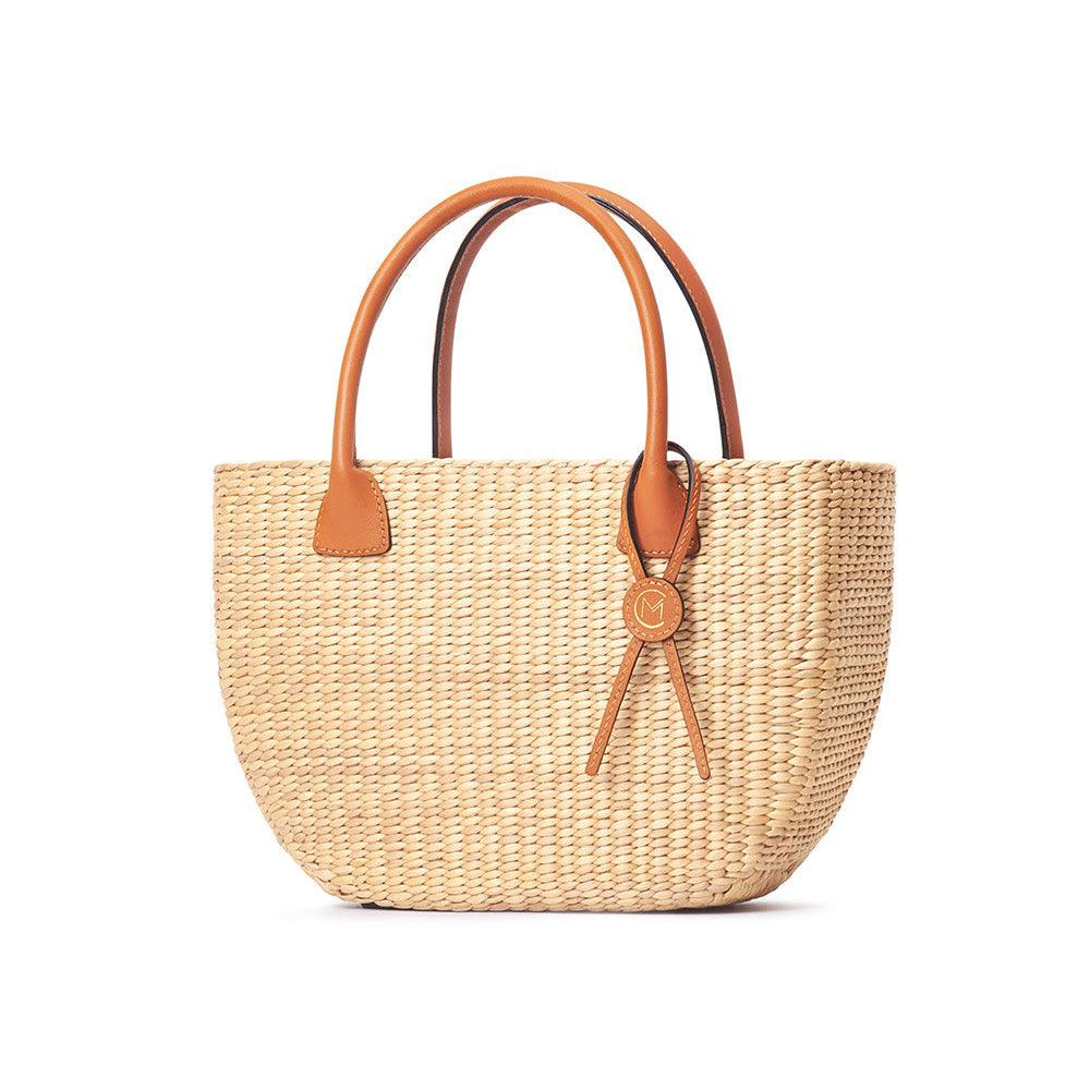 Julia Zipper Water Hyacinth Fiber Bag - MEAN BLVD