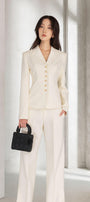 Juliet Structured Notch Lapel Polycotton Blazer - MEAN BLVD