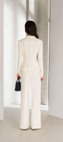 Juliet Structured Notch Lapel Polycotton Blazer - MEAN BLVD
