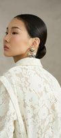 Juvele Straight Collared Neck Lace Shirt - MEAN BLVD