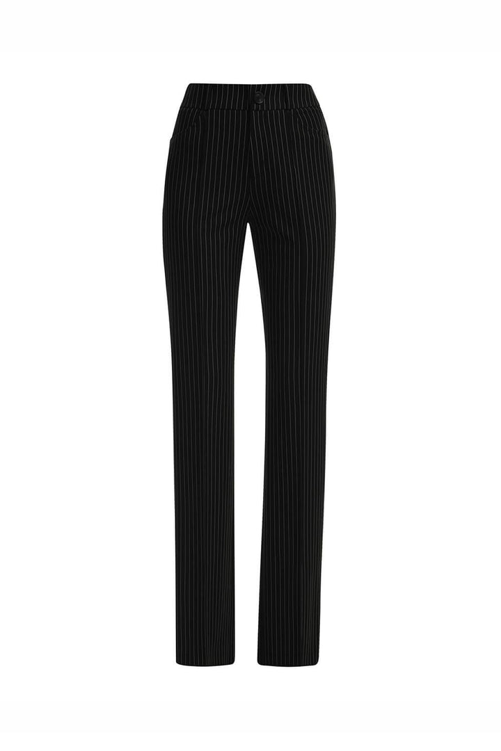 Kai Straight Side Pocket Wool Blend Ankle Length Pants - MEAN BLVD