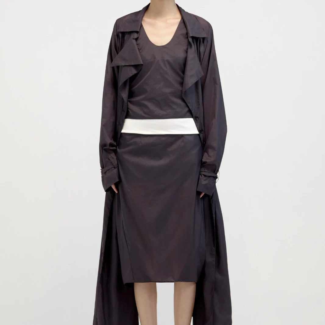 Kaie Gathering Trench Coat - MEAN BLVD