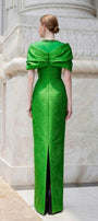 Kaleido Pegged Stone Jacquard Floor Length Dress - MEAN BLVD