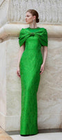 Kaleido Pegged Stone Jacquard Floor Length Dress - MEAN BLVD