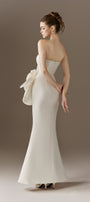 Floralia  Bandeau Maxi Dress With Oversized 3D Flower 2