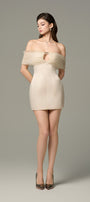 kalisa-Logo Dual Style Silk Mini Dress 2