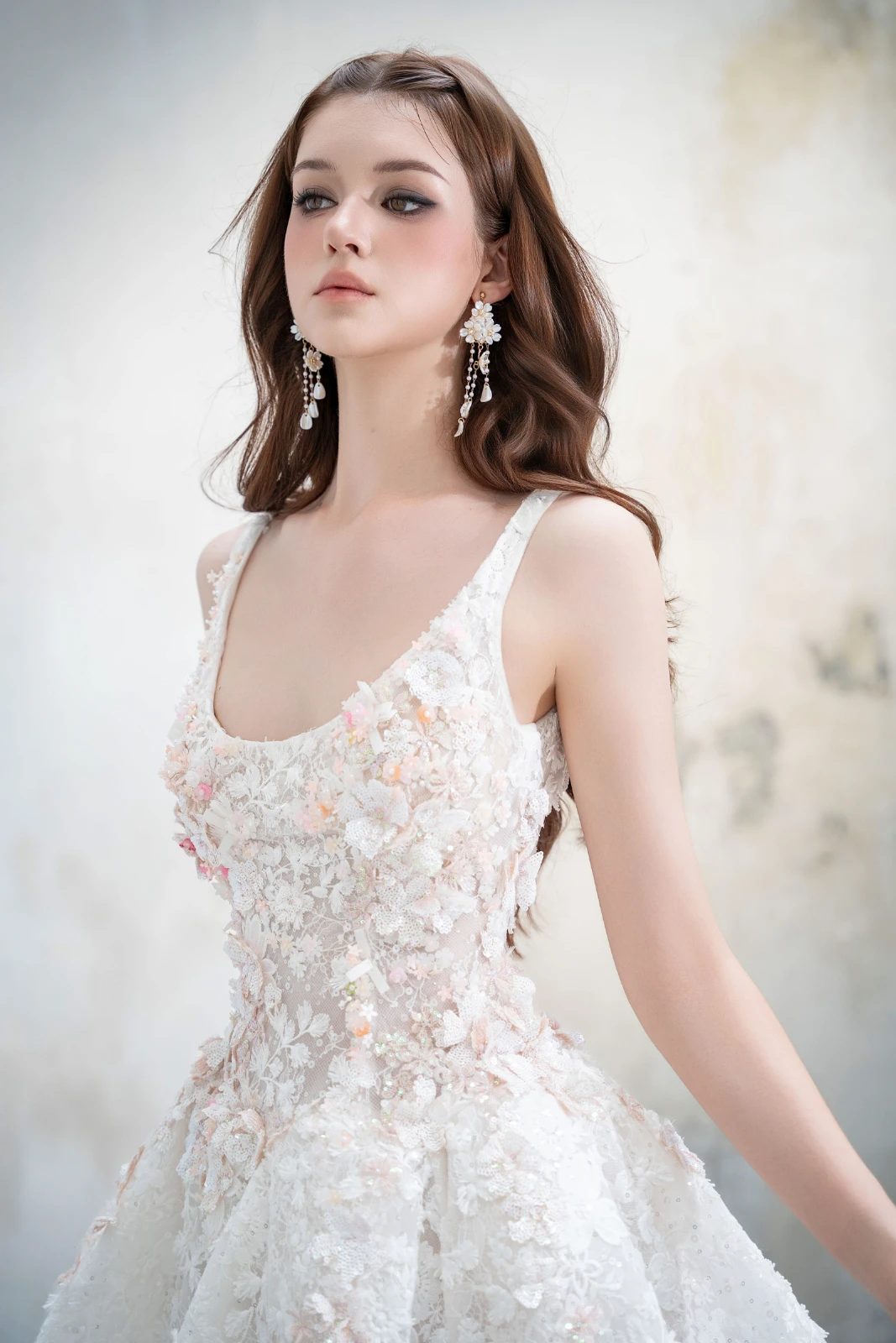 Kana 3D Floral Mini Dress - MEAN BLVD