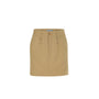 Karen Straight High Waist Twill Mini Skirt - MEAN BLVD