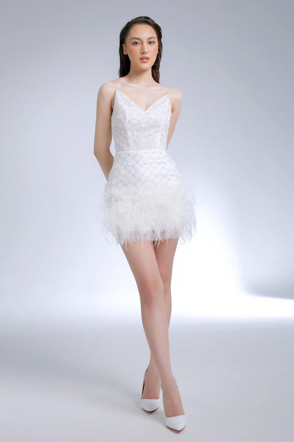 Karsyn Hourglass Camisole Lace Mini Dress - MEAN BLVD
