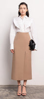 Katherine Hourglass Cuff Sleeved Linen Shirt - MEAN BLVD