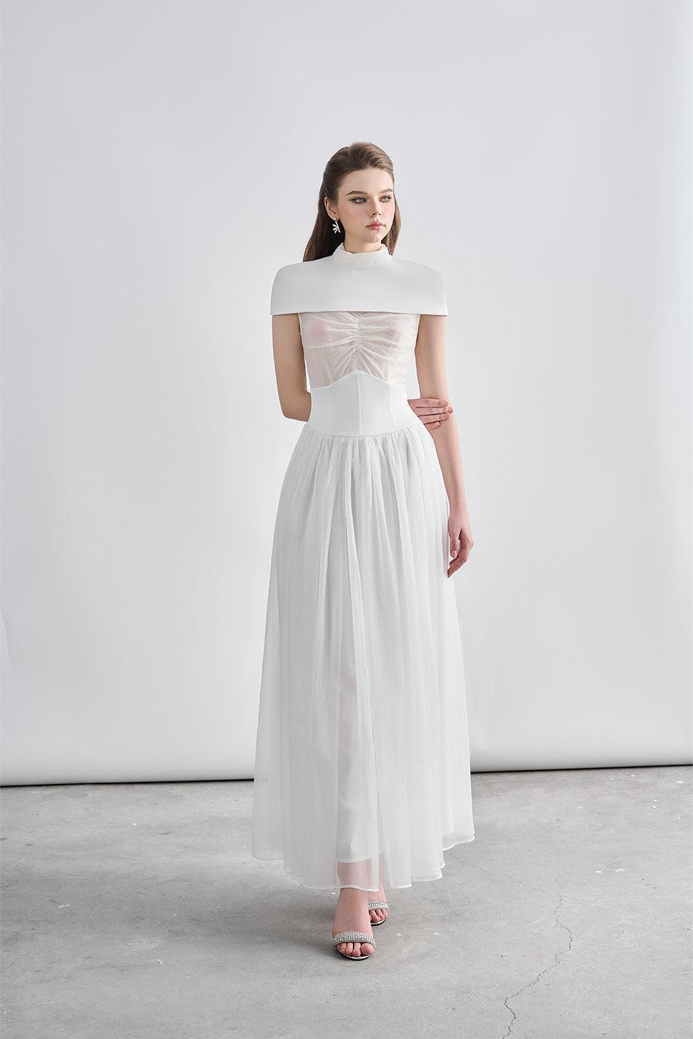 Round Neck Chanel Style Dress