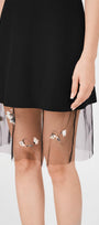 Kehlani Sheath Layered Rain Cloth Mini Dress - MEAN BLVD