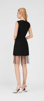 Kehlani Sheath Layered Rain Cloth Mini Dress - MEAN BLVD