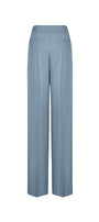 Kenya Straight Wide Leg Crepe Floor Length Pants - MEAN BLVD