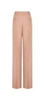 Kenya Straight Wide Leg Crepe Floor Length Pants - MEAN BLVD