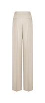 Kenya Straight Wide Leg Crepe Floor Length Pants - MEAN BLVD