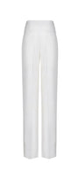 Kenya Straight Wide Leg Crepe Floor Length Pants - MEAN BLVD