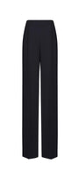 Kenya Straight Wide Leg Crepe Floor Length Pants - MEAN BLVD