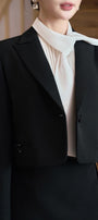 Keva Straight Tie Neck Silk Shirt - MEAN BLVD