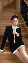 Keva Straight Tie Neck Silk Shirt - MEAN BLVD