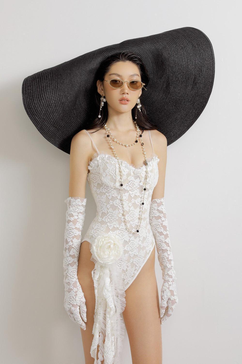 Kinley Floral Lace Brooch - MEAN BLVD