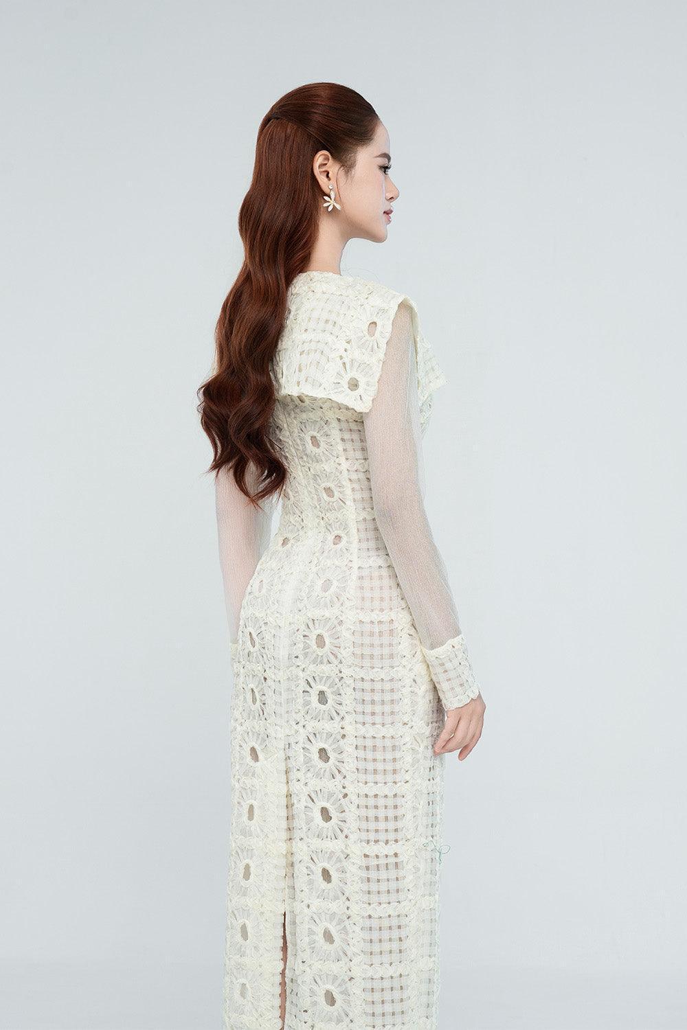 chanel lace dress Chanel Lace Dress Medium