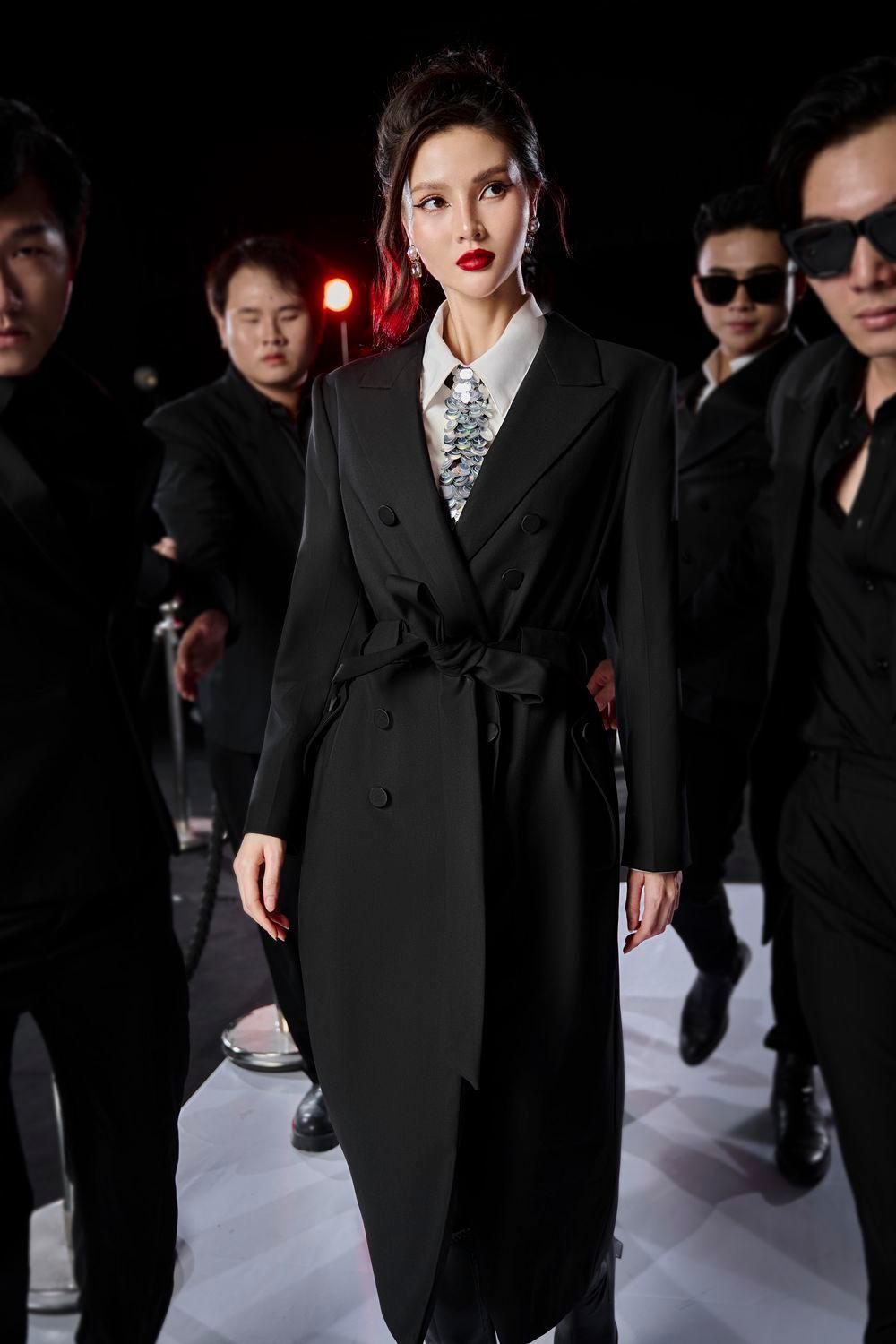 Kinos Straight Peak Lapel Cotton Trench Coat - MEAN BLVD