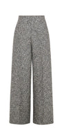 Kirea Straight Wide Leg Tweed Floor Length Pants - MEAN BLVD