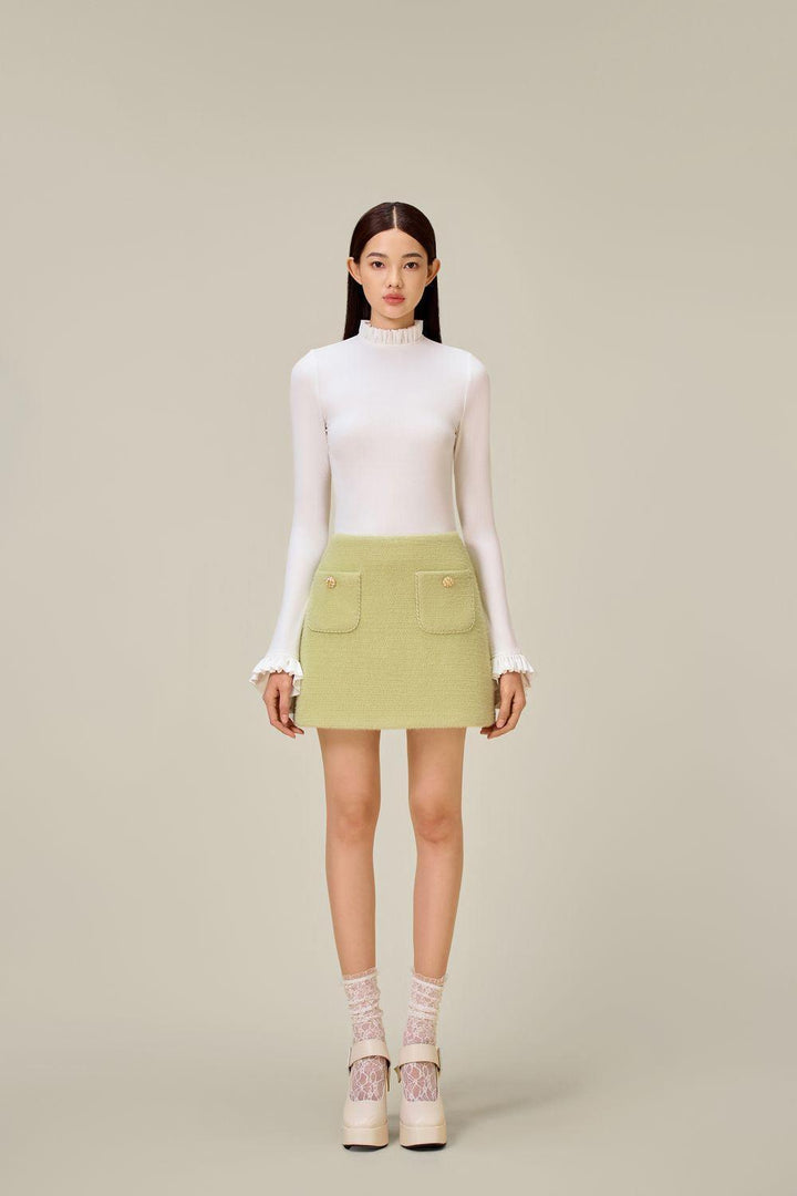 Knit Mini Skirt - MEAN BLVD