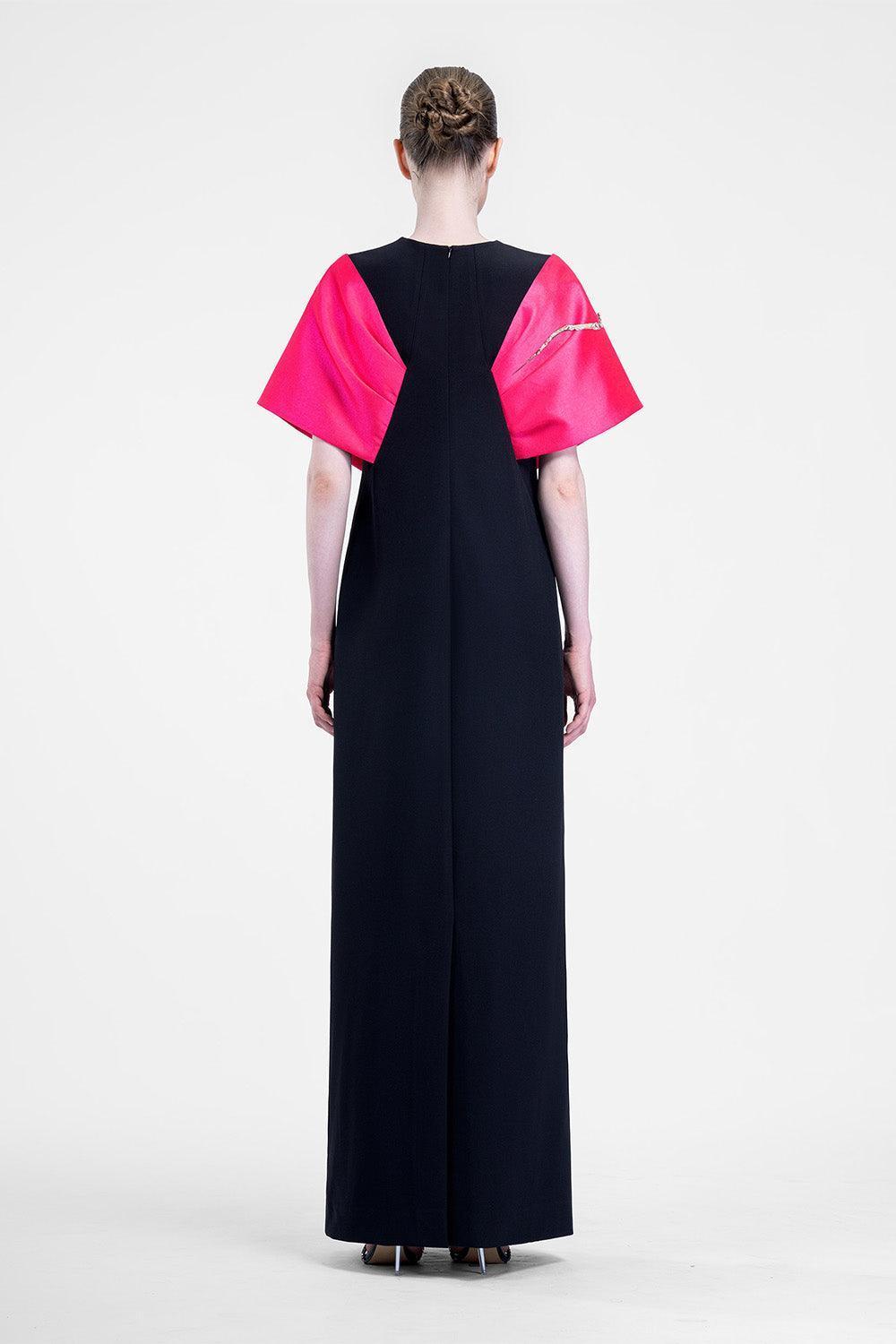 cape cotton dress Femponiq Oversized Cape Cotton Dress