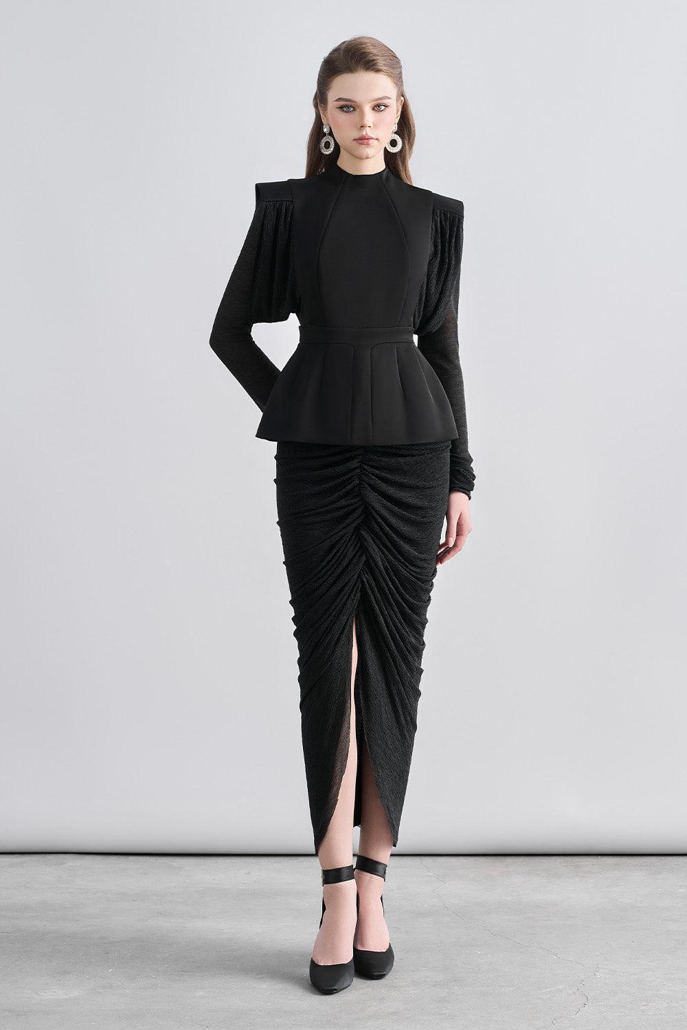 kyle midi dress Sea Ny Kyle Silk Midi Dress